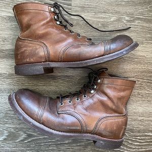 Red Wing Iron Rangers in Amber